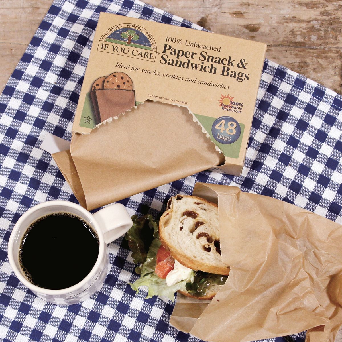 IF YOU CARE/ミニバゲットサンドイッチバッグ