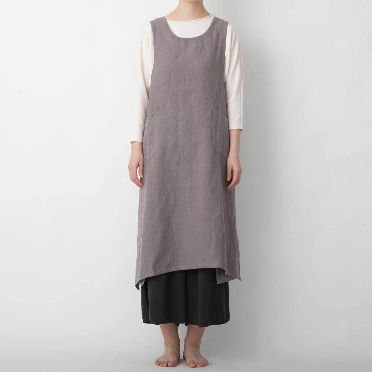 kapoc/ワンピースエプロン タバード