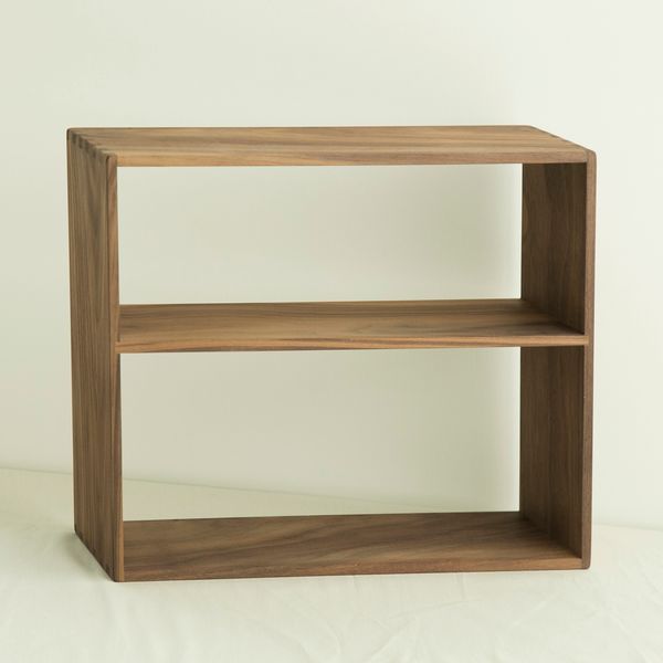 薗部産業/シェルフ 2段 ウォールナット