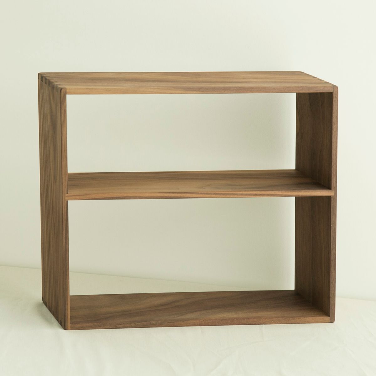 薗部産業/シェルフ 2段 ウォールナット