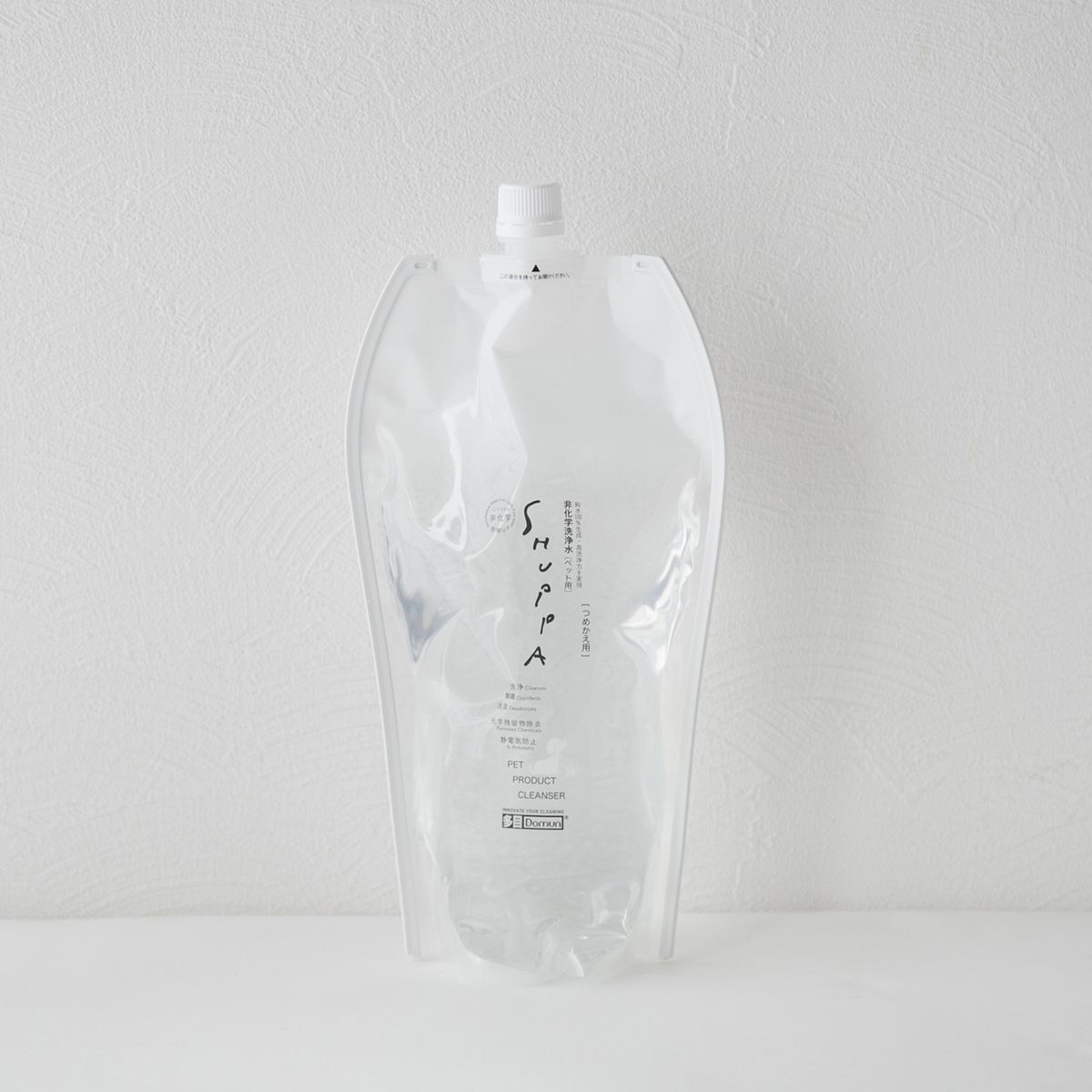 SHUPPA/非化学洗浄水 ペット用 詰め替え用 1000ml