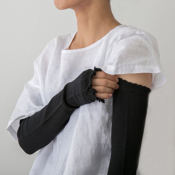 SASAWASHI/アームカバー -ささ和紙独特の涼やかなタッチが肌に心地いい