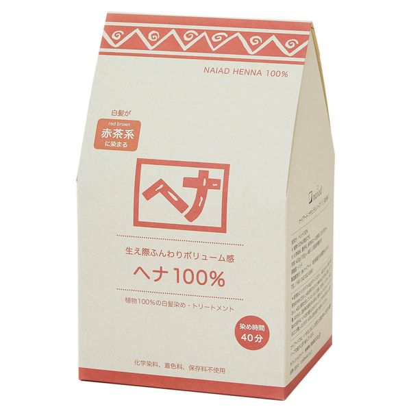 naiad/ヘナ 100% 400g -髪を染めながら健やかにする - スタイルストア