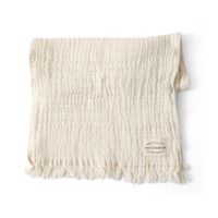 天衣無縫/四重ガーゼ フェイスタオル オフホワイト