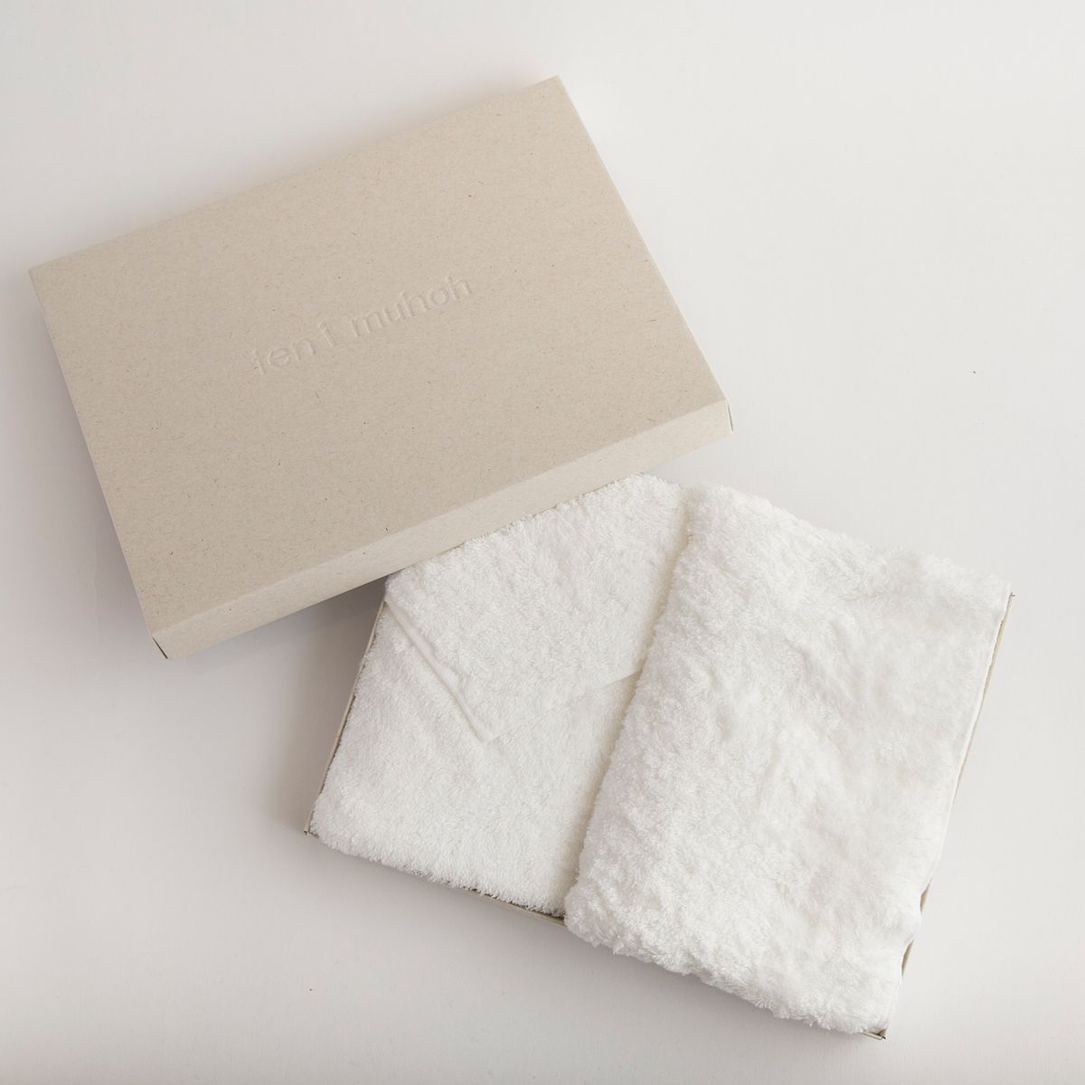 天衣無縫/スーピマエンジェル フェイスタオルセット