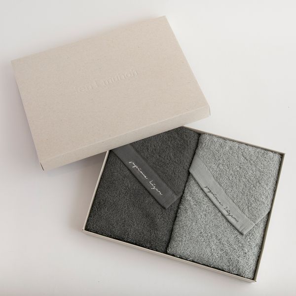 天衣無縫/スーピマレジェ フェイスタオルセット