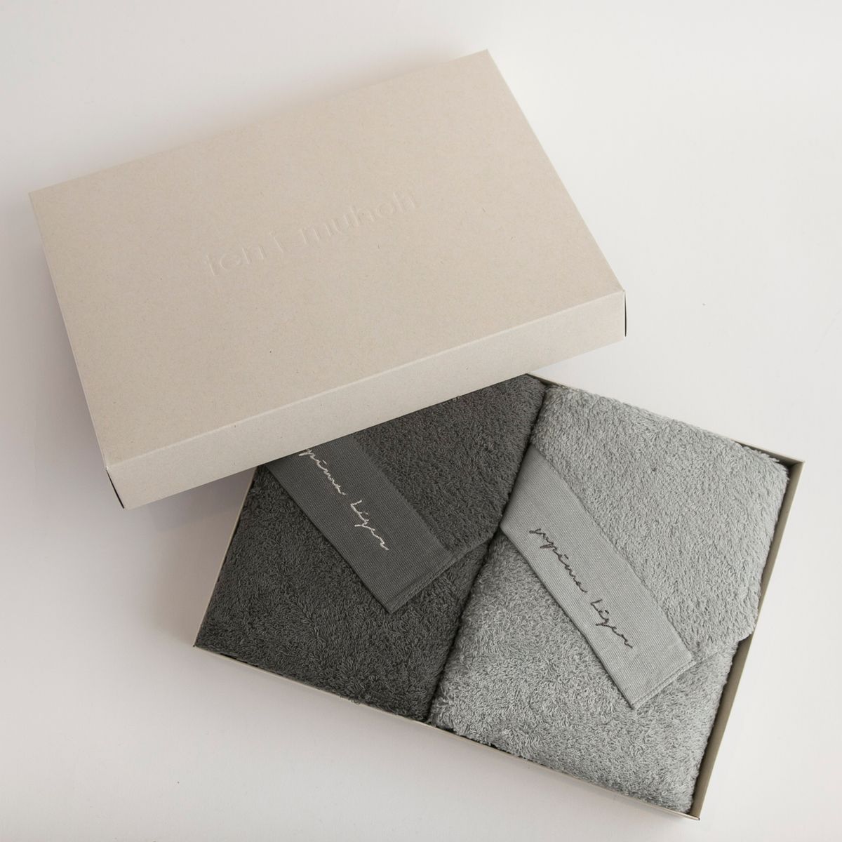 天衣無縫/スーピマレジェ バスタオルセット