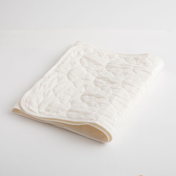 パシーマのフェイスタオル きなり -医療用ガーゼと脱脂綿を使った