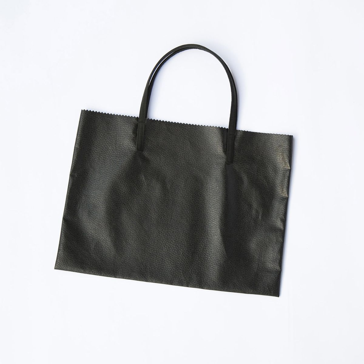 MARVELOUS！/フラットトートバッグ M 型押しシボ