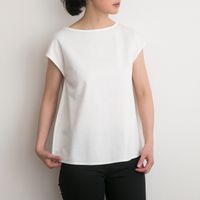 sirenemermaid/スーピマコットンポンチ フレンチカットソー