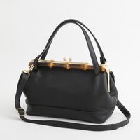 POMTATA/バンブーガマグチ ハンドバッグ