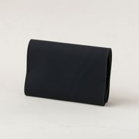 THE PITH/RUBBER LEATHER 薄型2つ折り財布