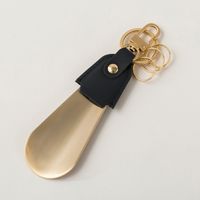 THE PITH/RUBBER LEATHER キーリング付き靴ベラ