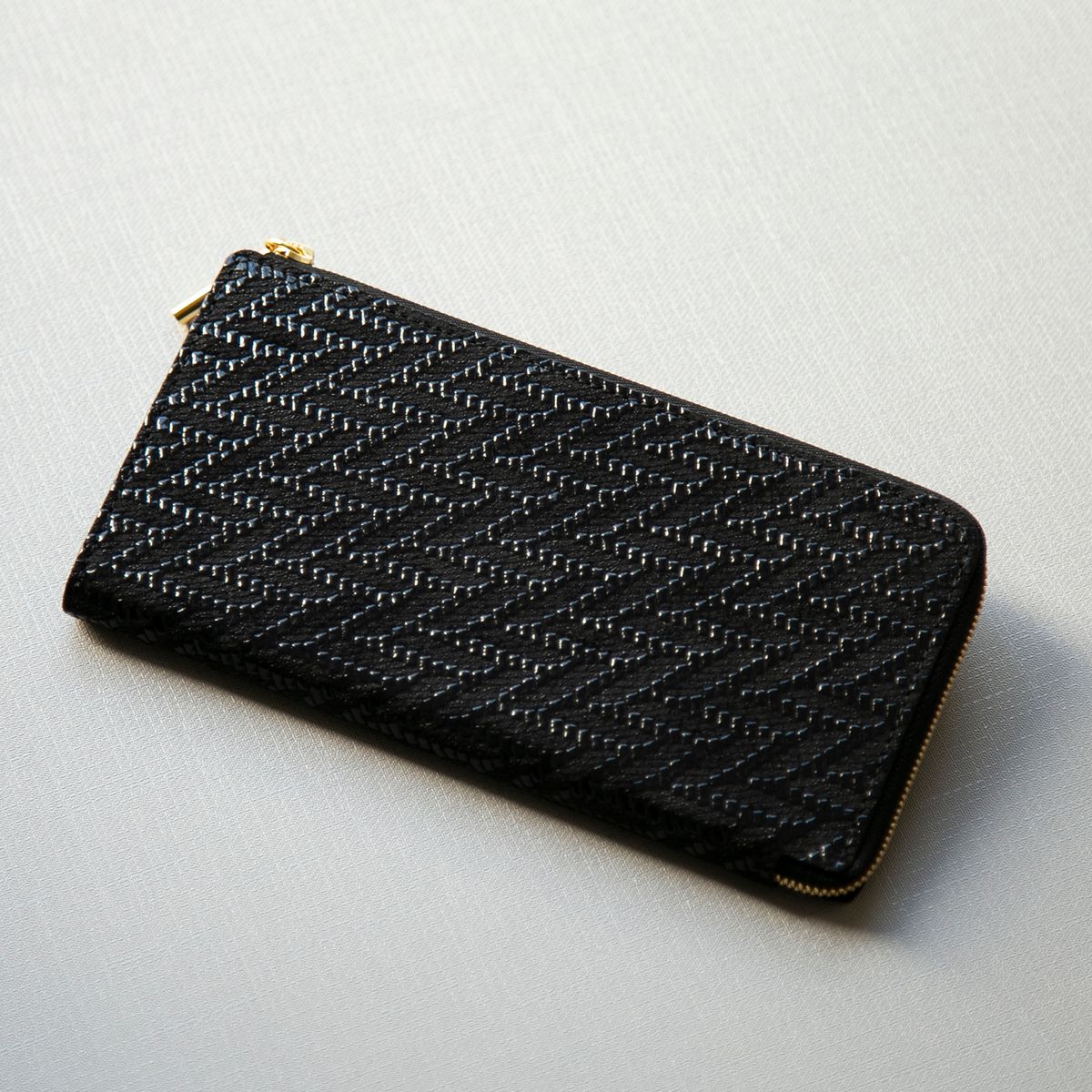 POMTATA/PARMENT L-zip ギャルソン長財布