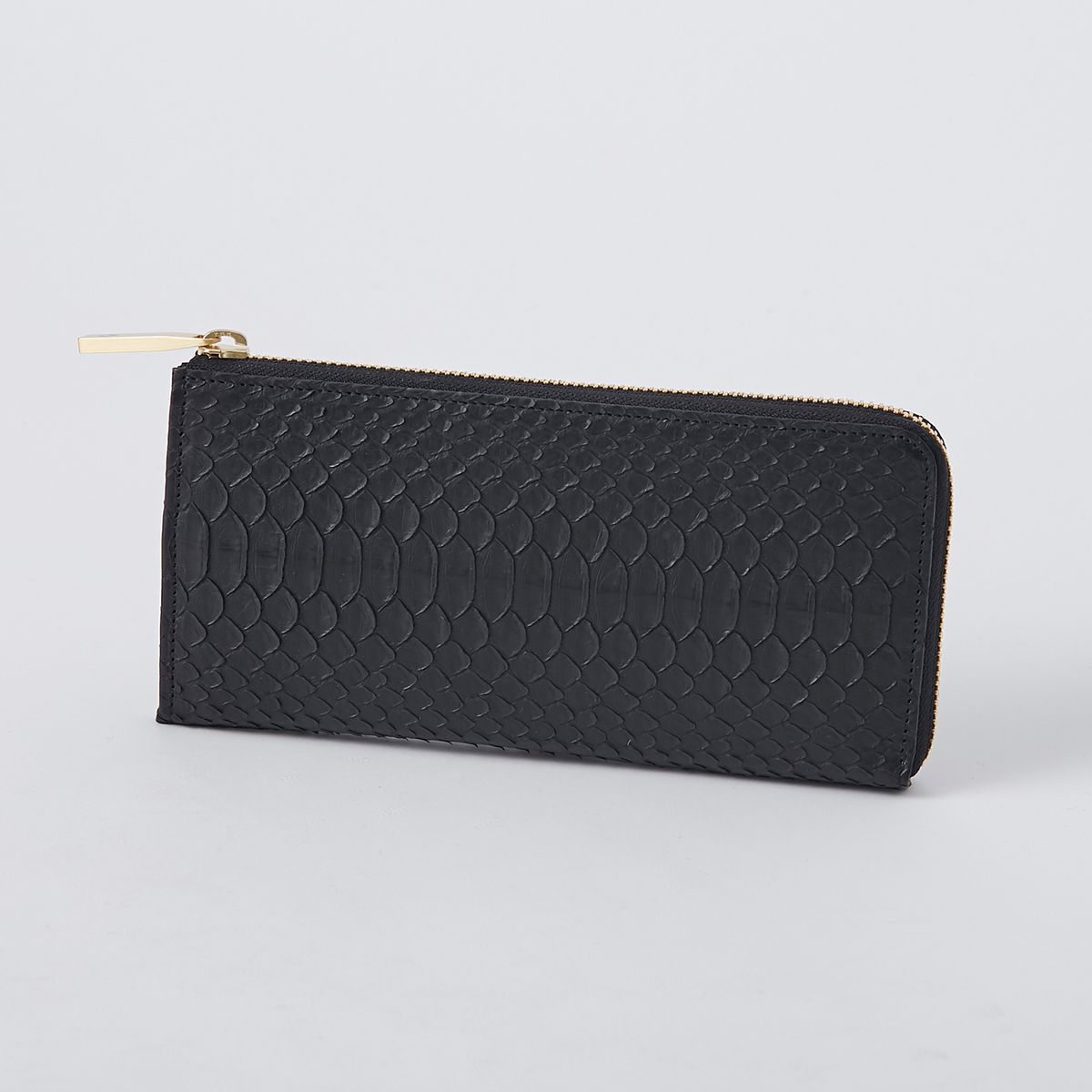 THE PITH/LONG L-ZIP WALLET パイソン