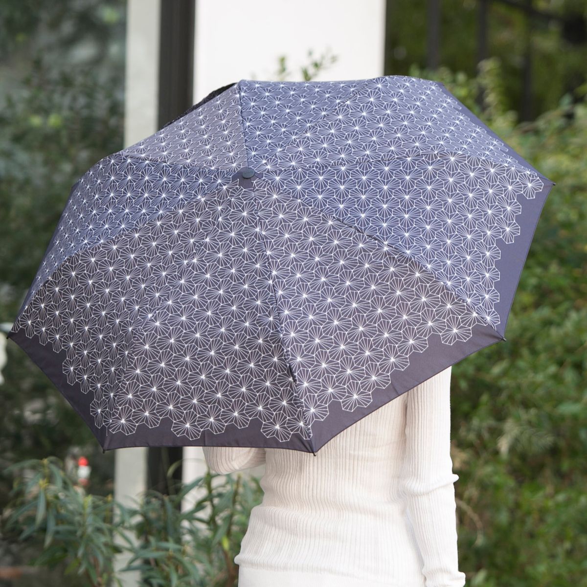 Knirps/X200 ミディアムデュオマチック ジェムストーンブラック