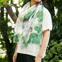 sasakihitomi/コットンシルクストール