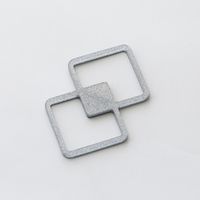 MACOOL/スカーフバックル Wスクエア