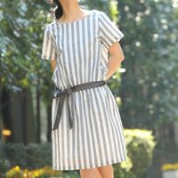 Encachette/レトレワンピース ネイビー