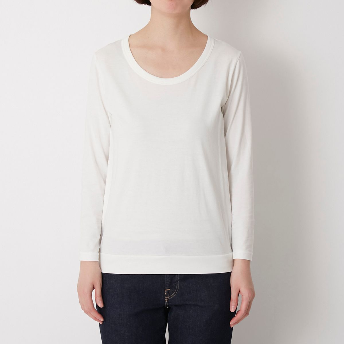 DAYS/ペルビアンピマ天竺カットソー