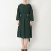Kilka/洗えてシワになりにくいウエストベルトワンピース