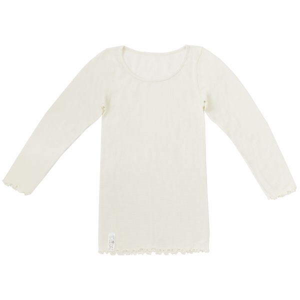 くらしきぬ/絹がさね インナー シルク＆ウール 八分袖 -私を守る、内側