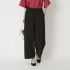 Kilka/洗えてシワになりにくいオールゴムワイドパンツ