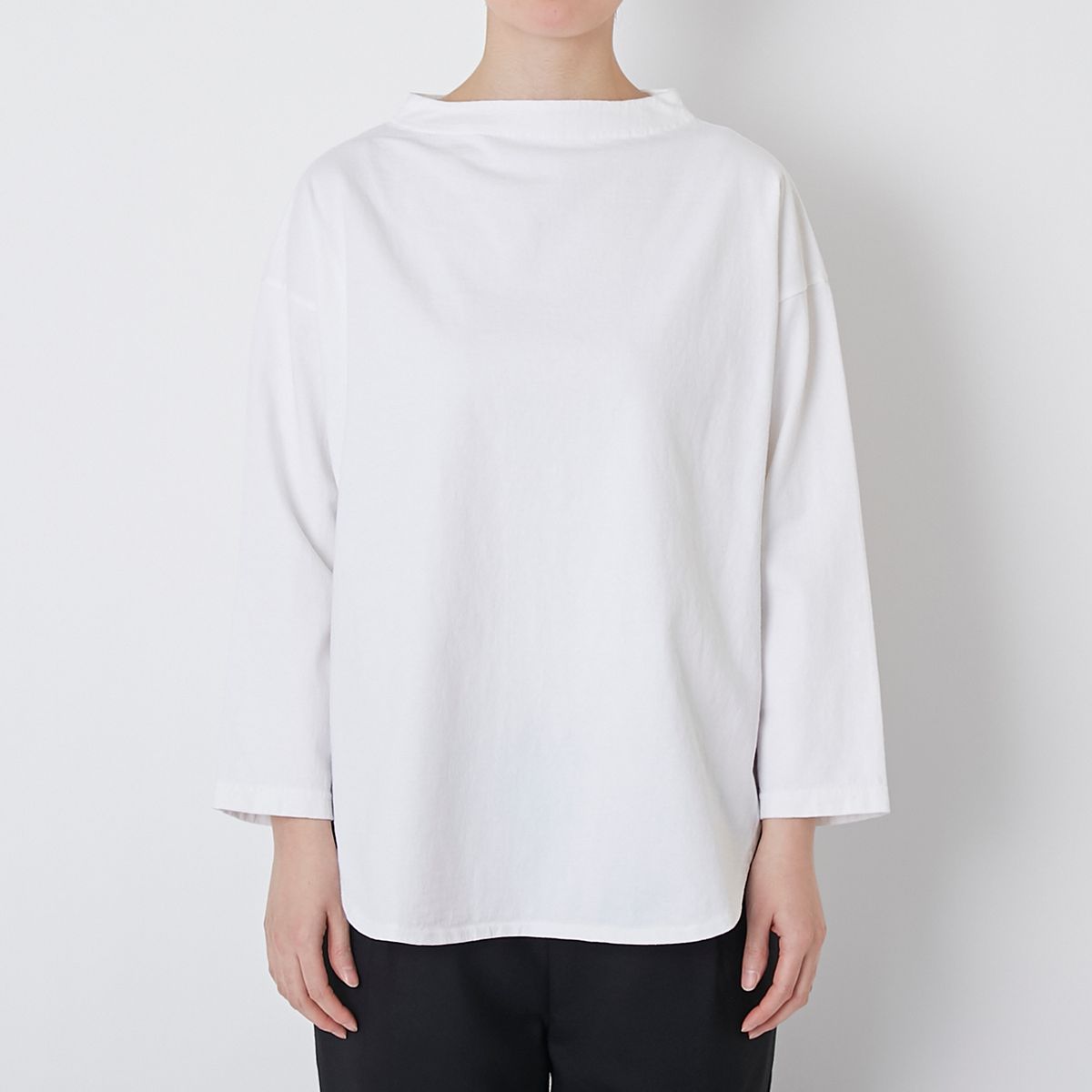 DAYS/コットンボトルネックチュニック