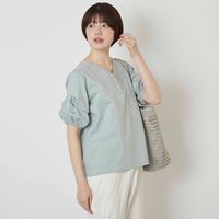 sirenemermaid/スリーブコンシャスVネックプルオーバー