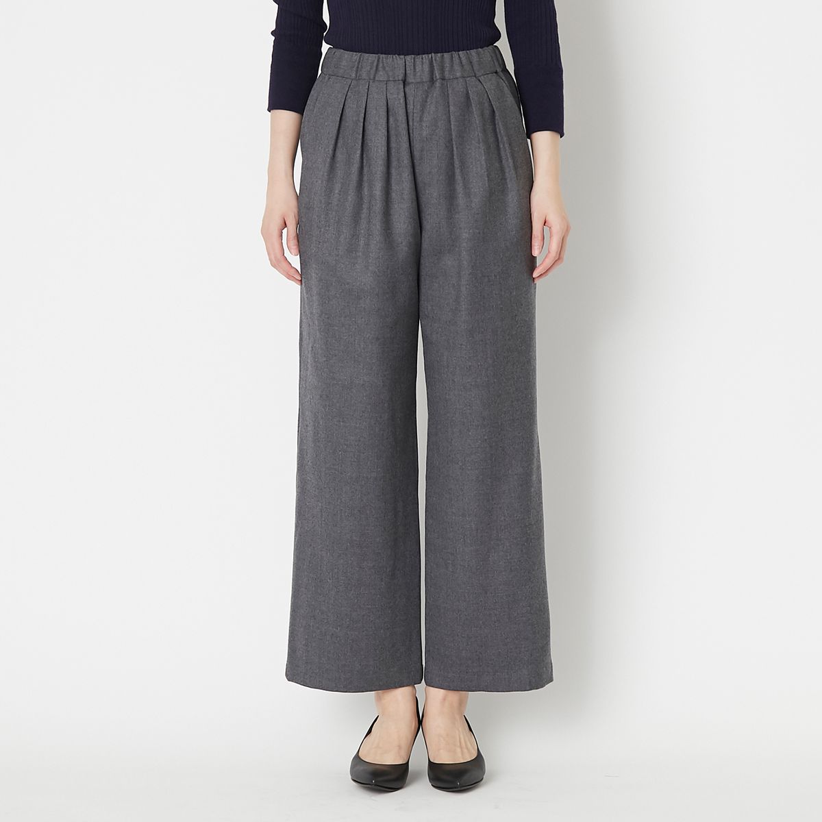 FANTASTICDAYS/ウールサキソニー3TUCKSパンツ