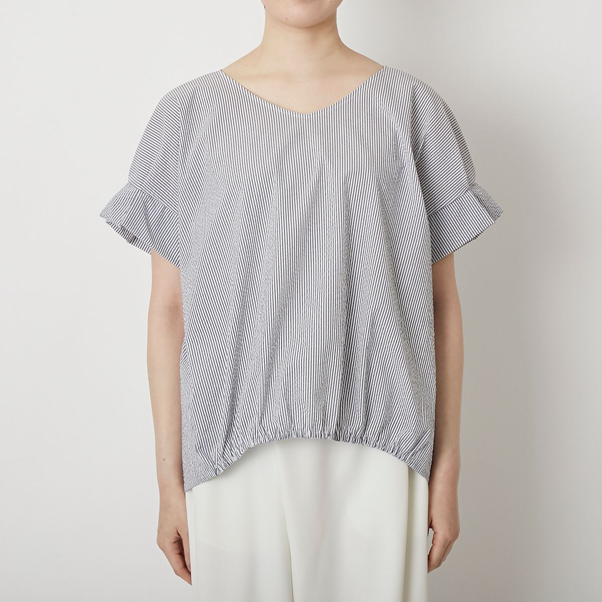 Kilka/肌離れがよくて涼しいクールマックスサッカーブラウス