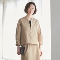 Kilka/洗えてシワになりにくいジャケット