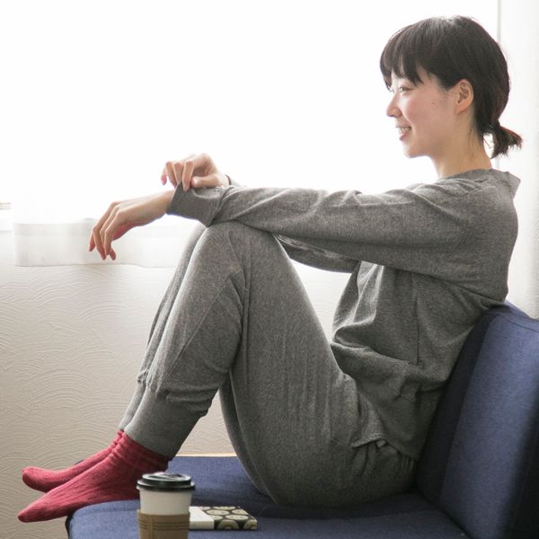 TUTIE./接結 リブパンツ