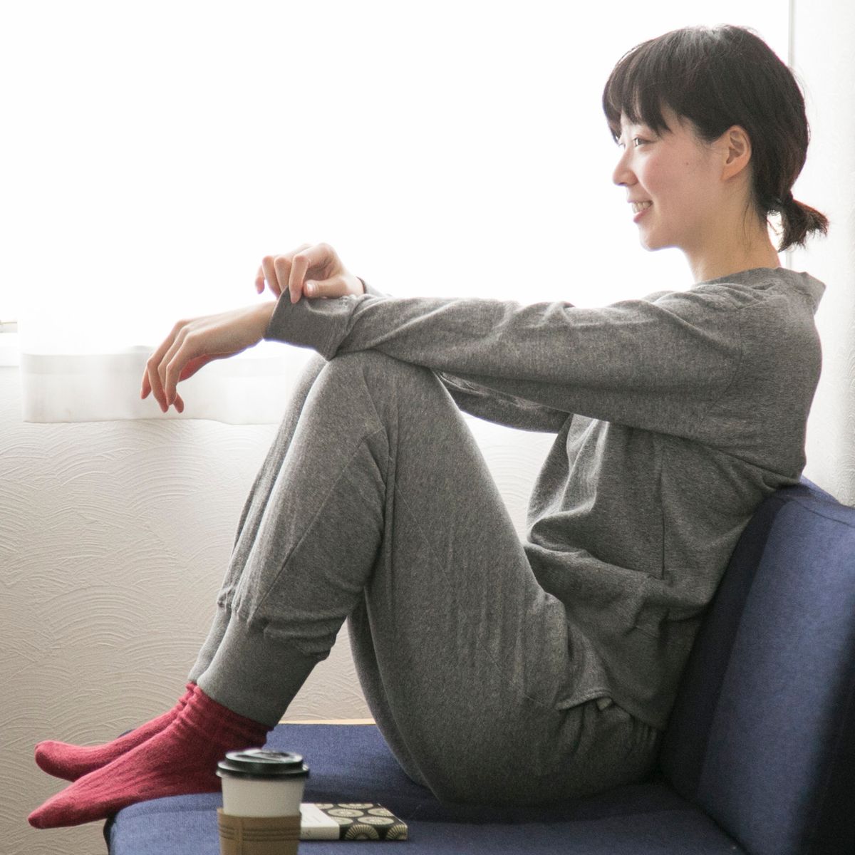 TUTIE./接結 リブパンツ