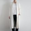 DRESS HERSELF/シルクコットンロングカーディガン
