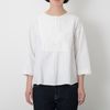 C.P.KOO/khadi cotton ピンタックプルオーバー