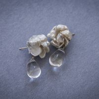 hamaya/crystal ピアス