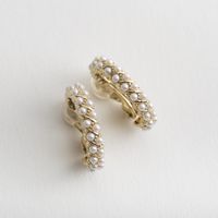 Ouca/パールフープイヤリング