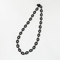 000/OVAL ネックレス ロング シルク