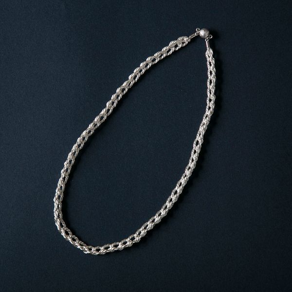 wanoiro/銀糸 ネックレス