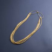 wanoiro/金糸ネックレス