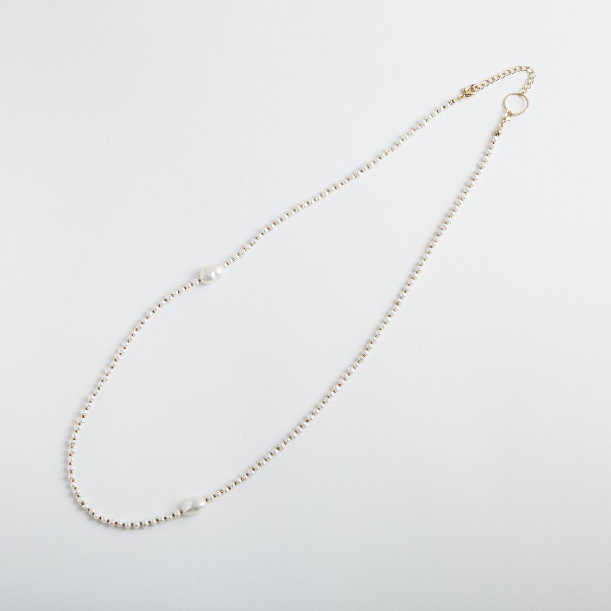 hamaya/小粒パールの２WAYネックレス