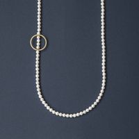 januka/ATTACHMENT NECKLACE CIRCLE S