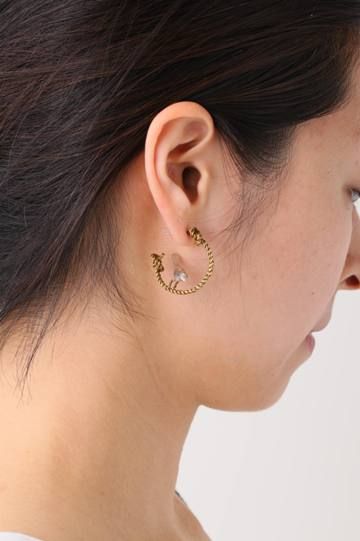 sasakihitomi/ロープと小鳥ピアス