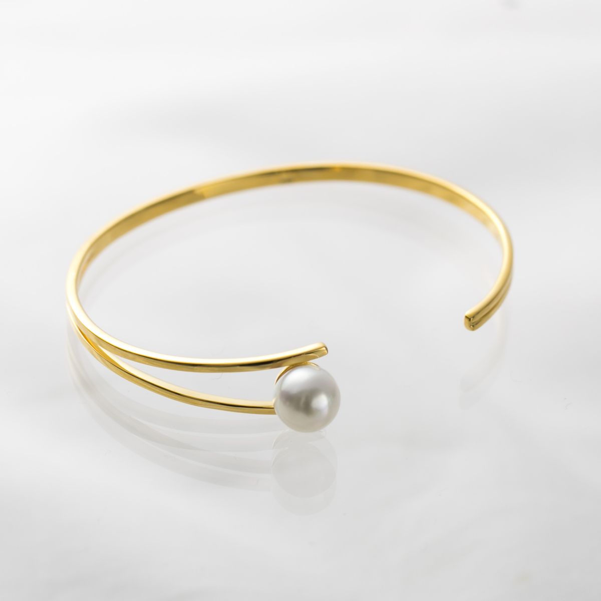 Sea Dew/square bar バングル