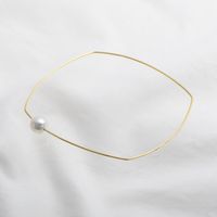 Sea Dew/gold line スクエアバングル