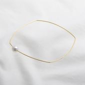 Sea Dew/gold line スクエアバングル