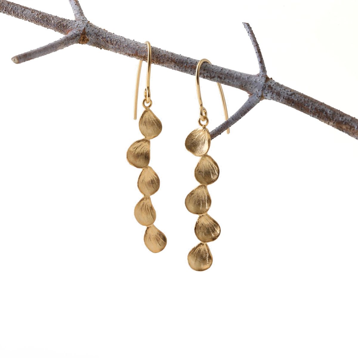 misa/cherry shell ピアス/イヤリング