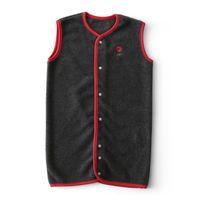 kukka ja puu/フリーススリーパー 50-70 グレー×コーラル