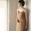 DRESS HERSELF/シルクインナーキャミソールスリップ